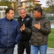 Красимир Балъков и кметът на Велико Търново Даниел Панов, обсъдиха проектирането на футболна учебна база